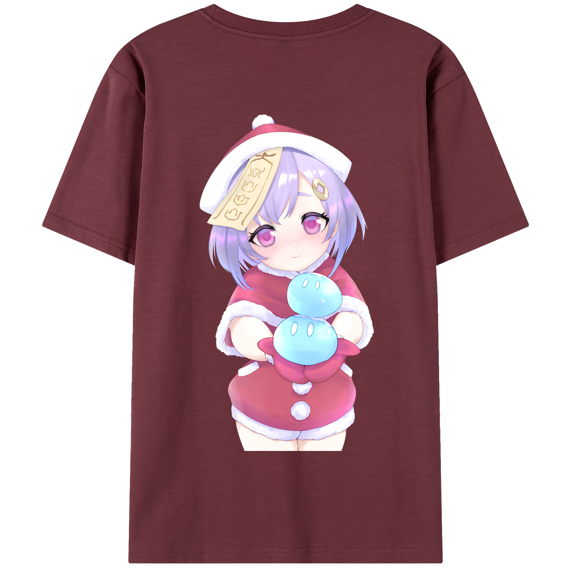 げんし神 七七 なな  genshin Nana 綿100％半袖Tシャツ（背面プリント）